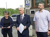 Уважаемые земляки, 9 июня состоялась встреча с большой группой инициативных жителей микрорайона дома № 36 по улице Баумана, организованная вместе со специалистами Управления Первомайского административного округа