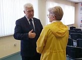 Уважаемые земляки, 20 августа состоялись встречи с коллективом Центра спортивной подготовки и жителями микрорайона домов № 5 и № 10 по Молодежному проезду