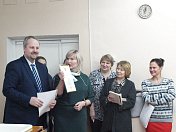 Участие в торжественном мероприятии и вручение Почётной грамоты Мурманской областной Думы учителю школы №1 им А.И. Ваганова г. Мончегорска