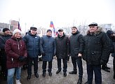 В Мурманске прошел митинг-концерт, посвященный 10-летию воссоединения Крыма и Севастополя с Россией