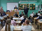 Уважаемые земляки, 1 сентября принял участие в торжественном мероприятии в Кадетской школе города Мурманска