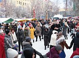 В Мурманске в сквере на улице Ленинградской прошел митинг-концерт, посвященный Дню народного единства 