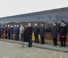 Церемония захоронения останков советских воинов, погибших в годы Великой Отечественной войны 9 октября 2021