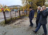 В Ковдоре с рабочим визитом побывали Владимир Мищенко и Василий Омельчук