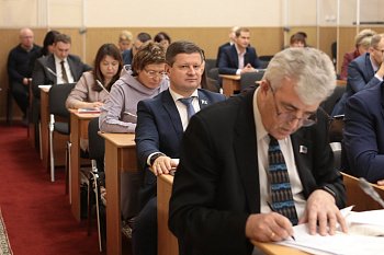 Станислав Гонтарь принял участие в заседании Совета Думы.