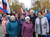 23 сентября в сквере на улице Ленинградская принял участие в митинге-концерте «Своих не бросаем»