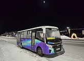 В салонах автобусов было холодно