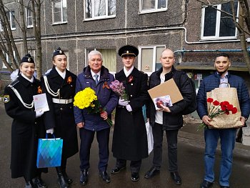 В канун празднования 78-й годовщины Победы советского народа в Великой Отечественной войне поздравили участников войны