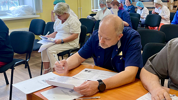 Роман Пономарев принял участие в акции «Диктант Победы»