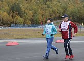 16 сентября Сергей Дубовой и Лариса Круглова приняли участие в спортивной акции  "Кросс нации"