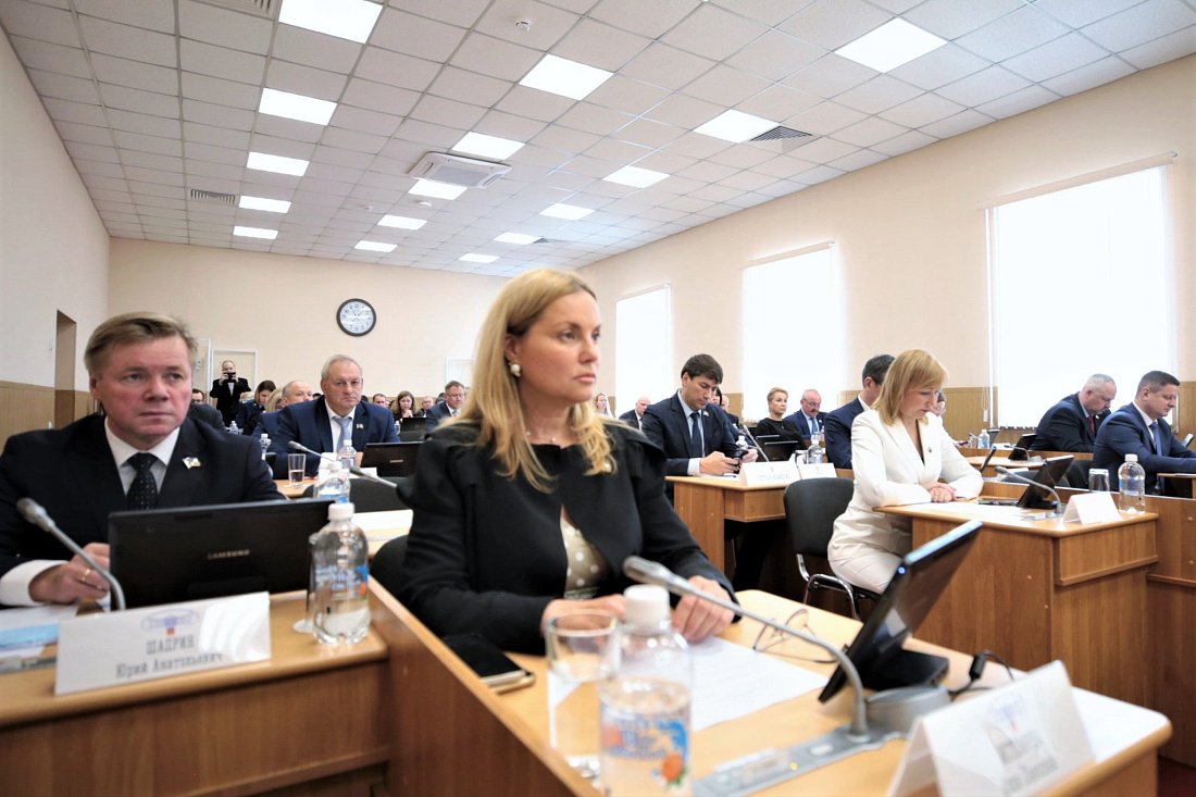 Депутаты областной Думы приняли в окончательном чтении законопроекты по дополнительной социальной поддержке семей с детьми
