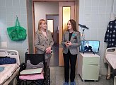 Анна Гришко и команда навестили и поздравили с праздником бойцов, проходящих лечение в мед.учреждениях региона