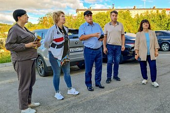 Сергей Дубовой оценил ход ремонтных работ в ЗАТО Видяево