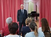 Уважаемые земляки, 17 августа состоялись встречи с коллективами детского сада № 15 и жителями микрорайонов домов № 39 и № 47 по проспекту Кольскому