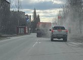 Песчаные бури на улицах Ковдора