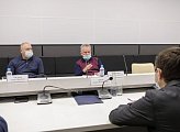 В Думе состоялись рабочие встречи Губернатора области Андрея Чибиса с депутатами фракций регионального парламента