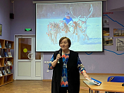 В Североморской библиотеке состоялась встреча с журналистом Мурманской области Ольгой Кондрашкиной