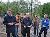 Уважаемые земляки, 4 июня вместе с специалистами Управления Первомайского административного округа провели встречу с жителями микрорайона дома № 17 по проезду Ледокольному
