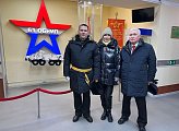 27 ноября в составе делегации города-героя Мурманска принял участие в торжественных мероприятиях в 61 отдельной киркенесской краснознаменной бригаде морской пехоты Северного Флота