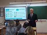 Уважаемые земляки, 21 мая провел встречу с педагогическим коллективом Кадетской школы города Мурманска