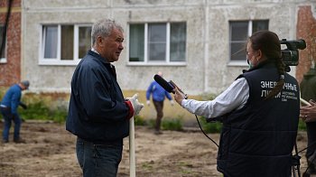 Василий Омельчук принял участие в общегородском субботнике