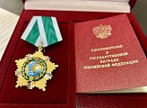 Губернатор Андрей Чибис вручил Орден Дружбы главе регионального парламента Сергею Дубовому