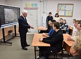 Михаил Белошеев провел встречу с учениками и преподавателями кадетских классов в Сыктывкаре