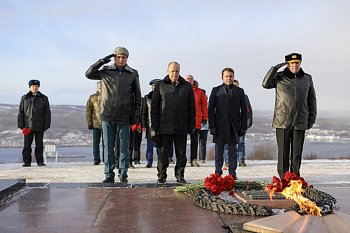 В Мурманской области отметили 77-ю годовщину  разгрома немецко-фашистских войск в Заполярье